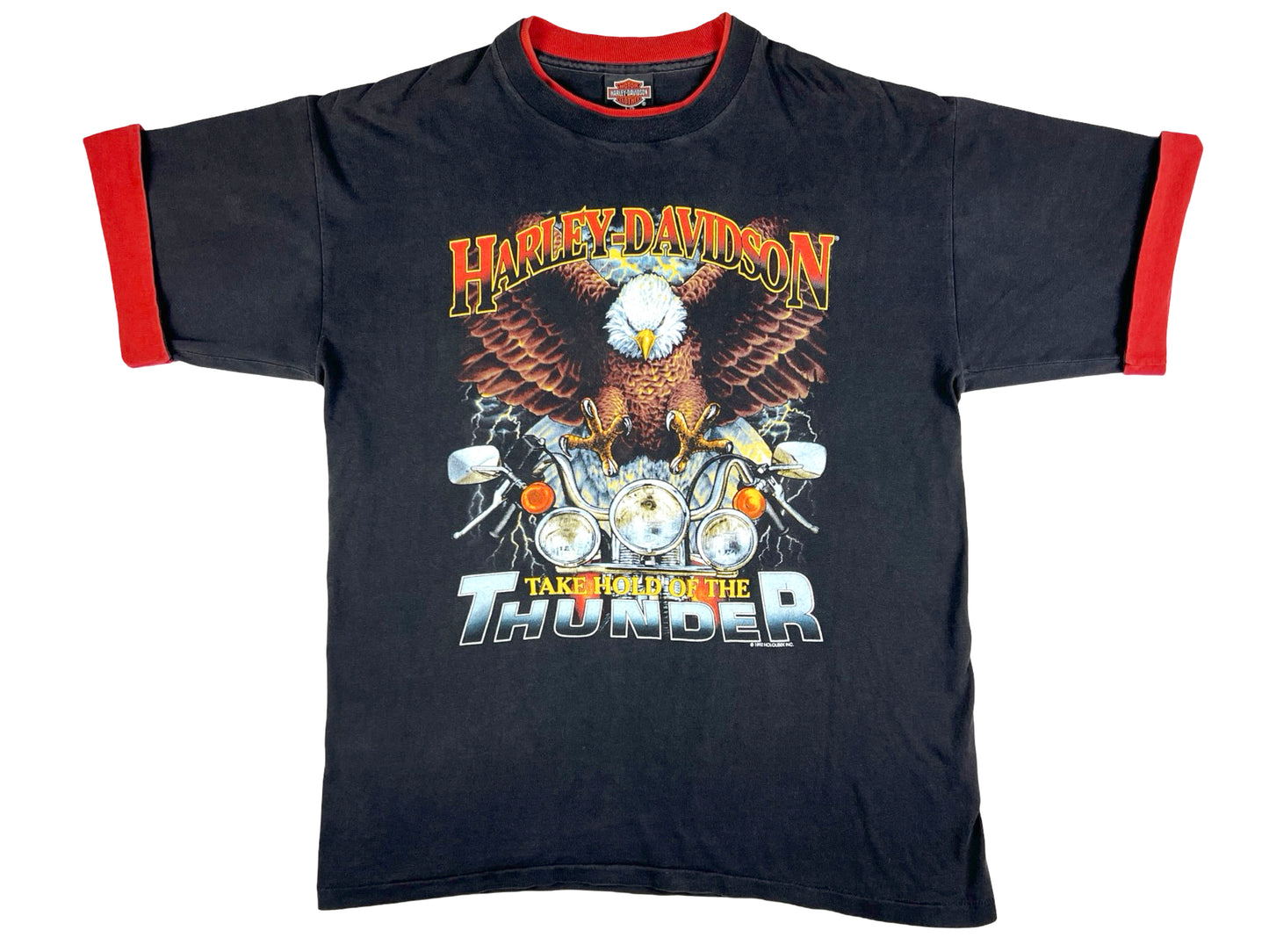 VTG '92 HARLEY DAVIDSON THUNDER T-SHIRT