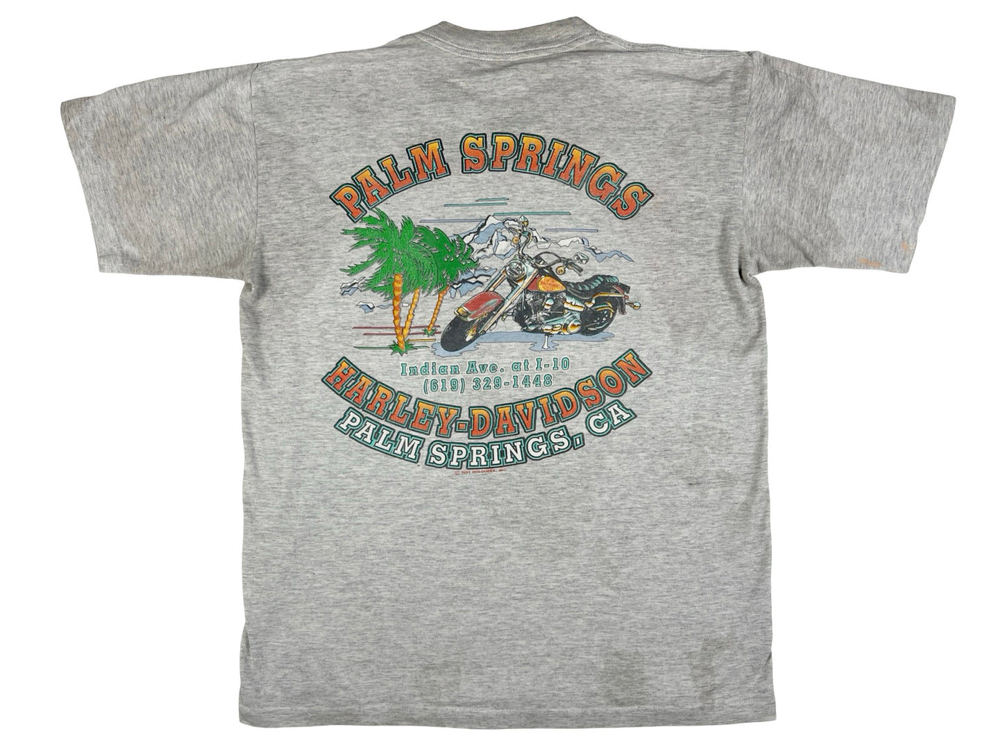 VTG '91 HARLEY DAVIDSON PALM SPRINGS T-SHIRT