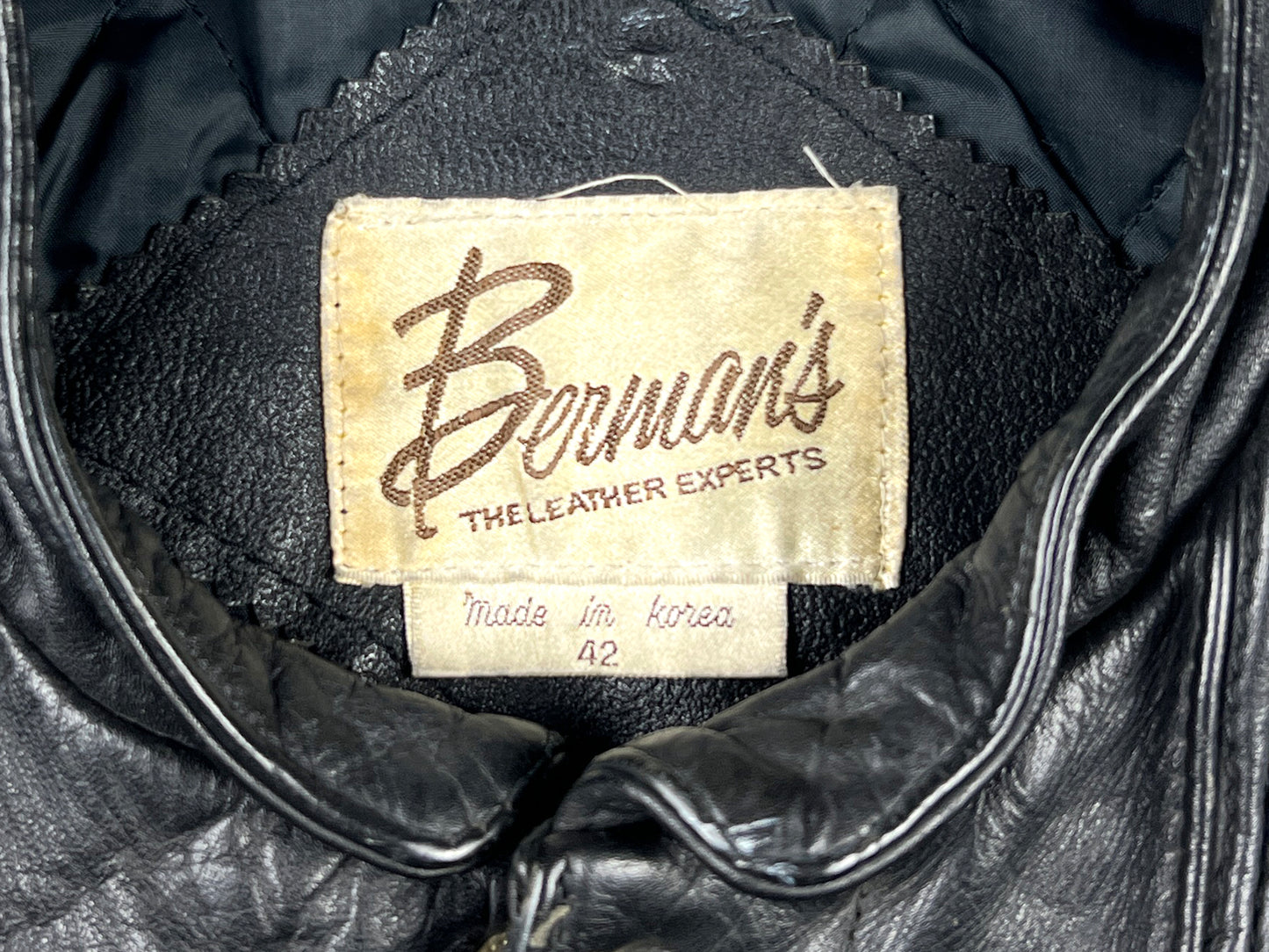VTG BERMAN'S HARLEY DAVIDSON LEATHER JACKET