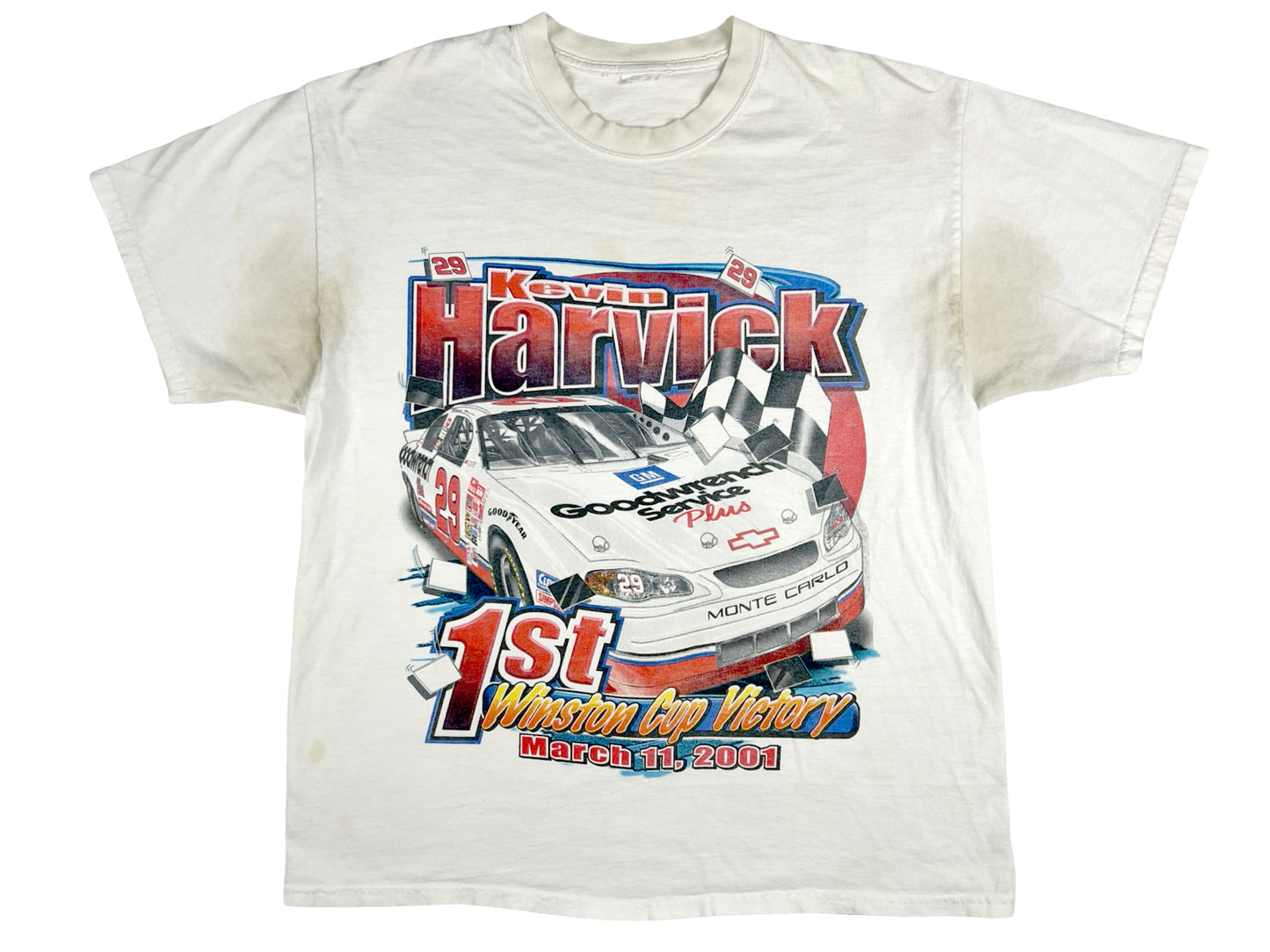 VTG '01 KEVIN HARVICK NASCAR T-SHIRT