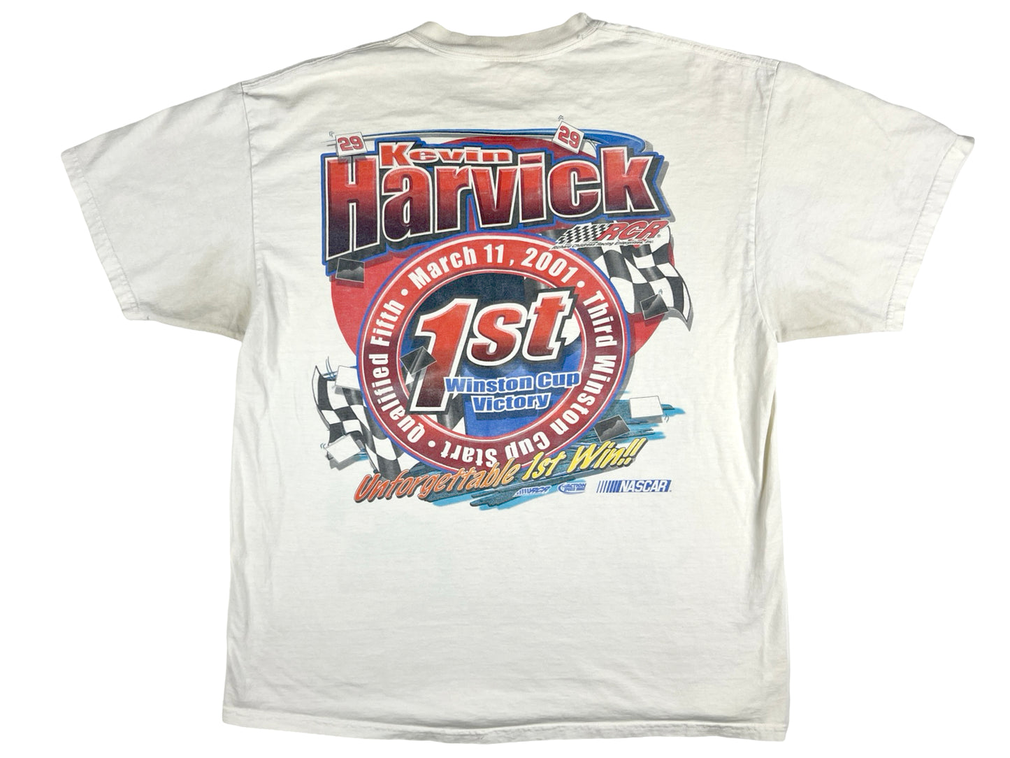 VTG '01 KEVIN HARVICK NASCAR T-SHIRT