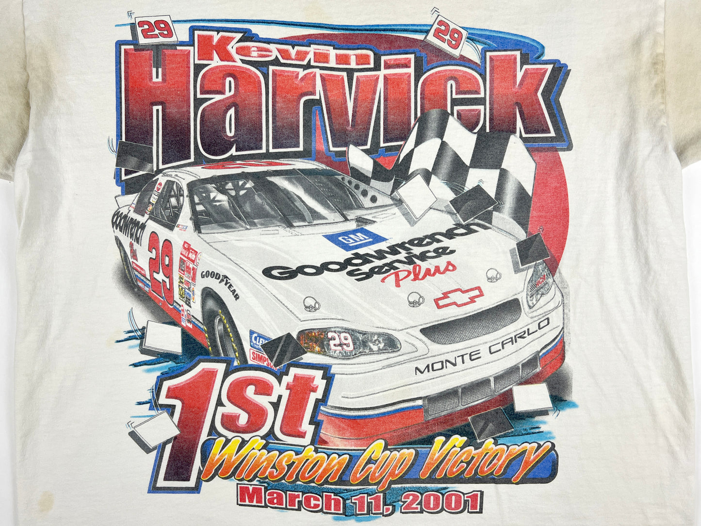 VTG '01 KEVIN HARVICK NASCAR T-SHIRT