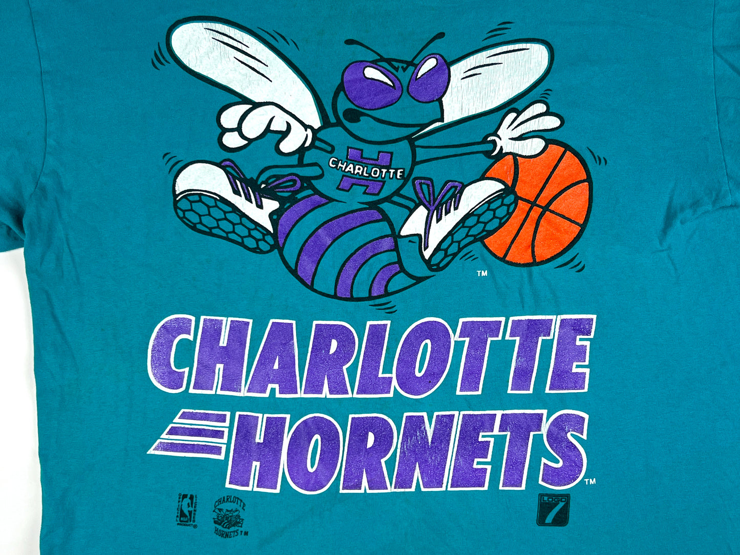 VTG CHAROLETTE HORNETS T-SHIRT