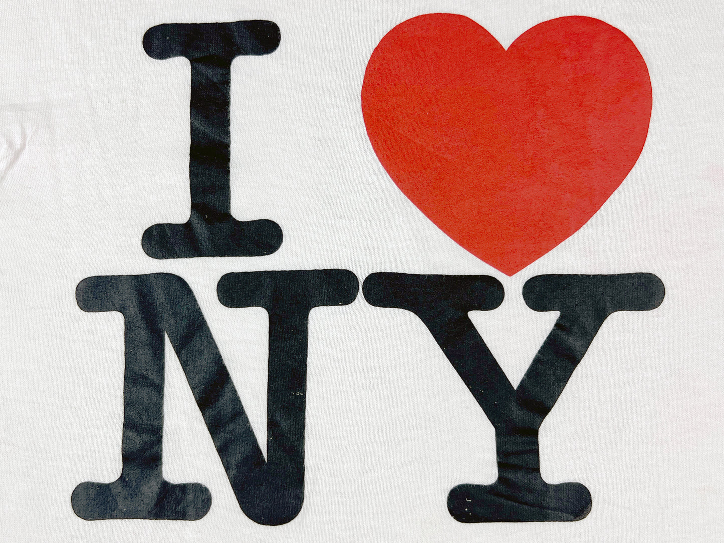 VTG I LOVE NEW YORK RINGER T-SHIRT