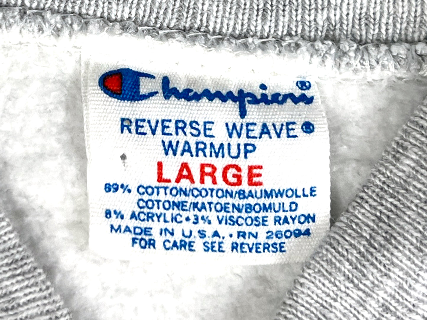 VTG NY JETS CHAMPION REVERSE WEAVE SWEATER