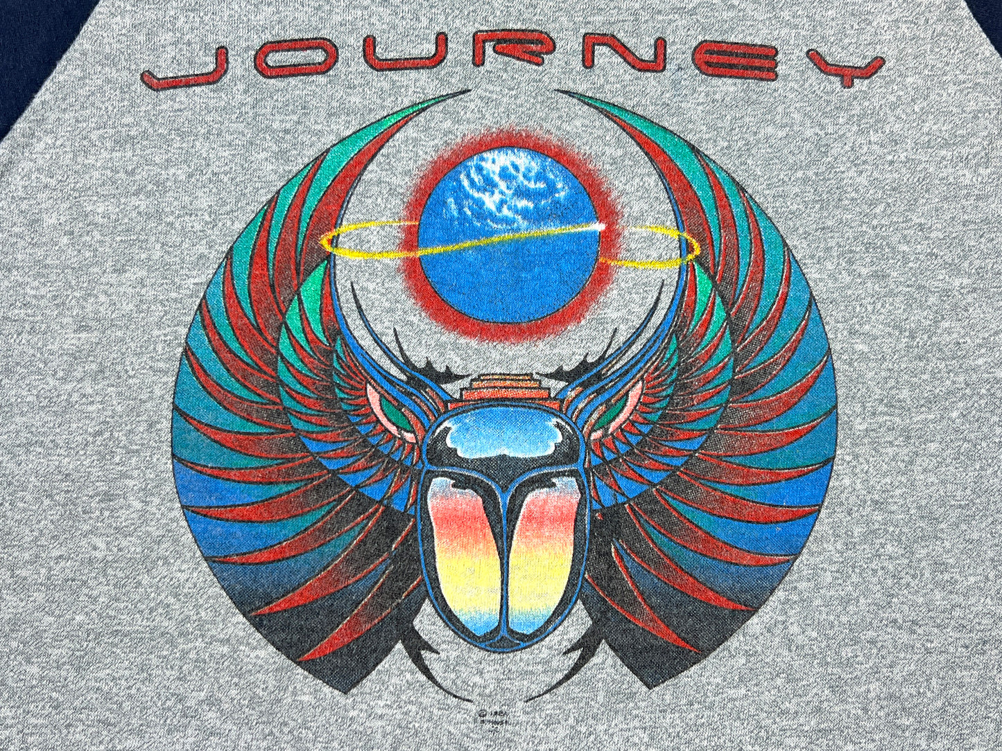 VTG '81 JOURNEY ESCAPE TOUR RAGLAN