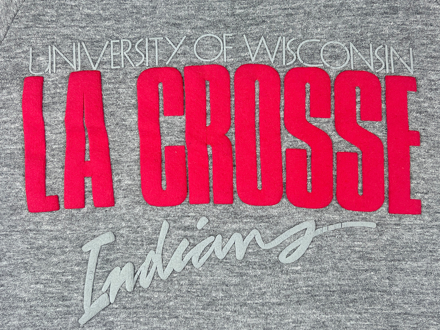 VTG WISCONSIN LA CROSSE SWEATER