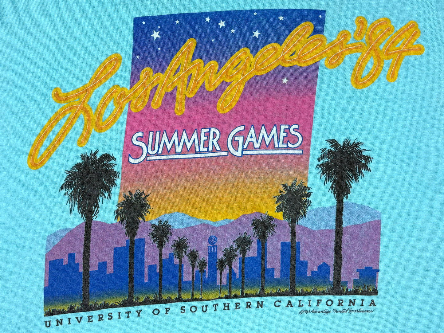 VTG '84 LA SUMMER GAMES HOODED SHIRT