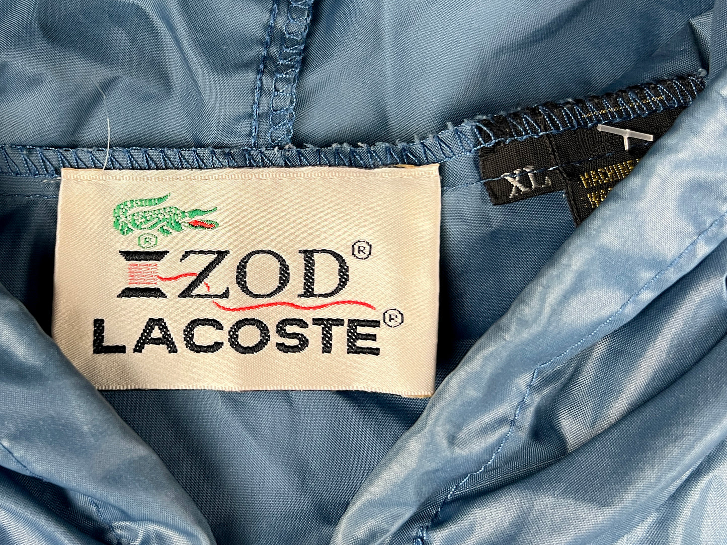 VTG IZOD LACOSTE NYLON JACKET