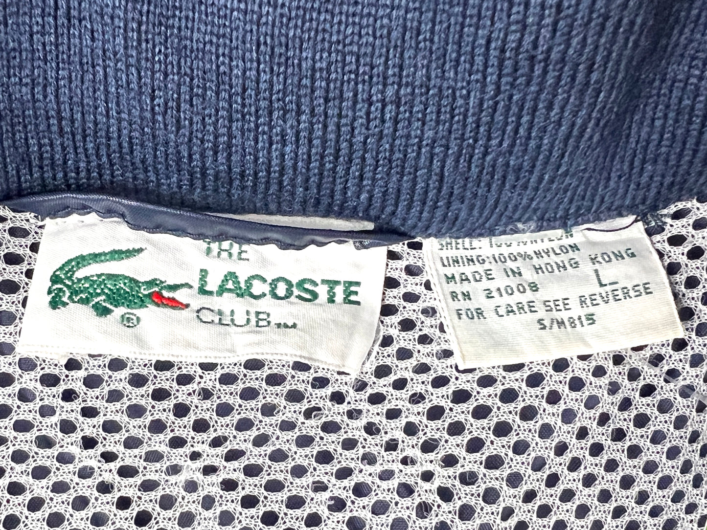 VTG LACOSTE NYLON JACKET