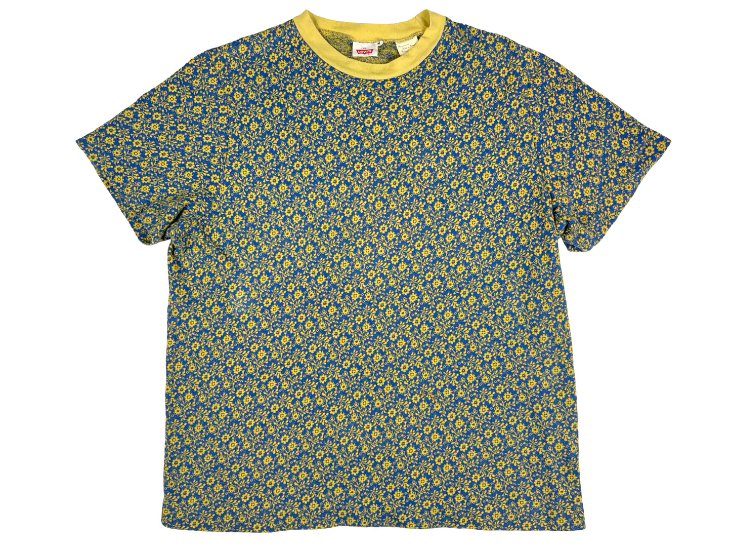 LEVIS FLORAL TERRY CLOTH T-SHIRT