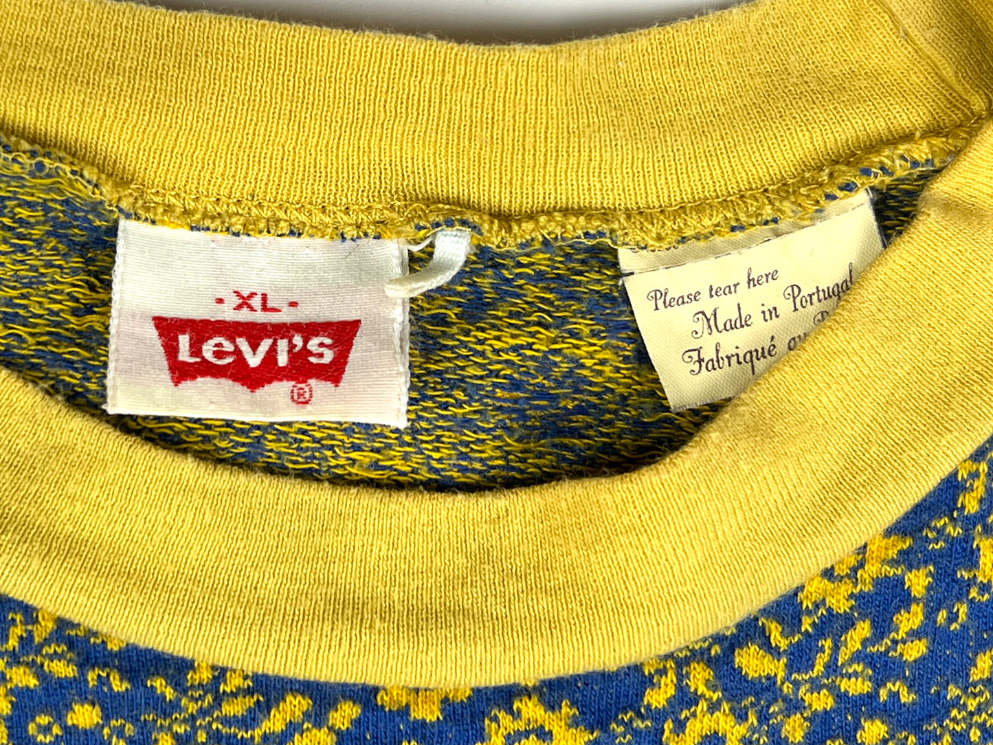 LEVIS FLORAL TERRY CLOTH T-SHIRT