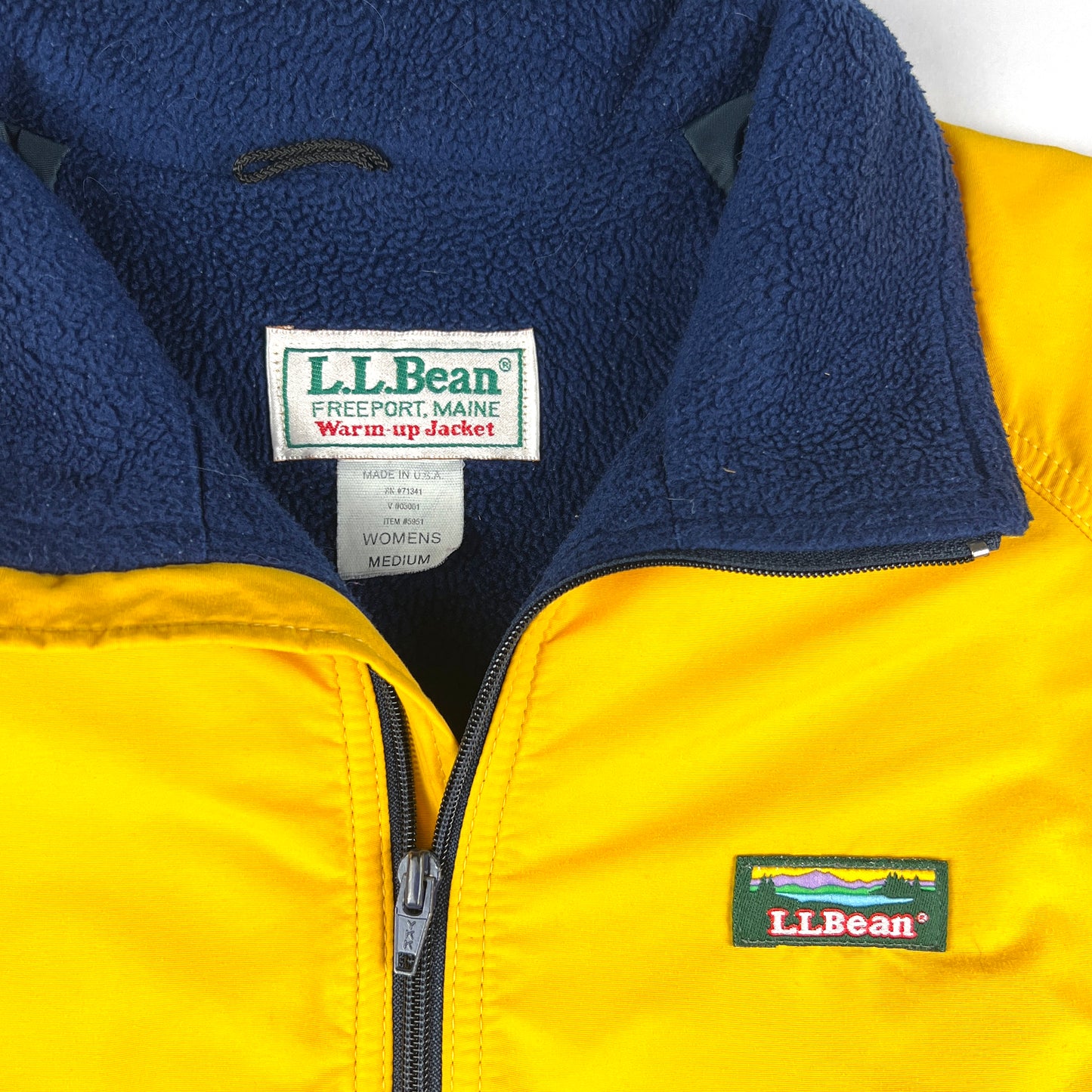 VTG '90S WMN'S LL BEAN WARM-UP JACKET