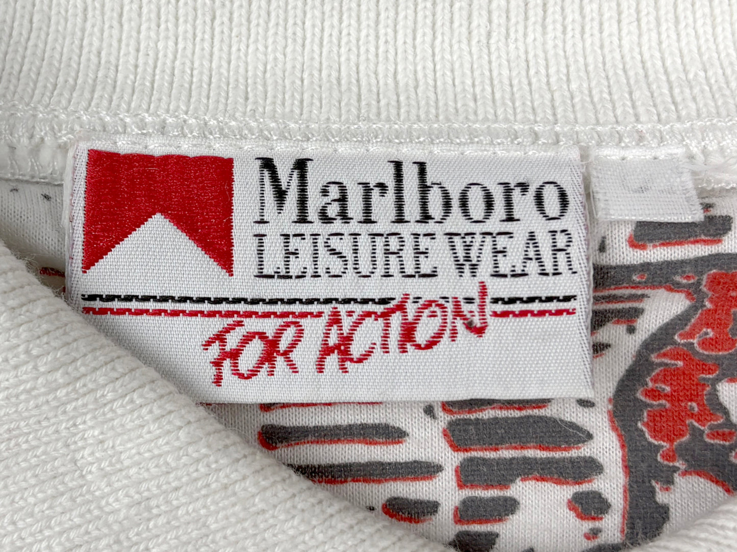 VTG '90S MARLBORO FOR ACTION SWEATER
