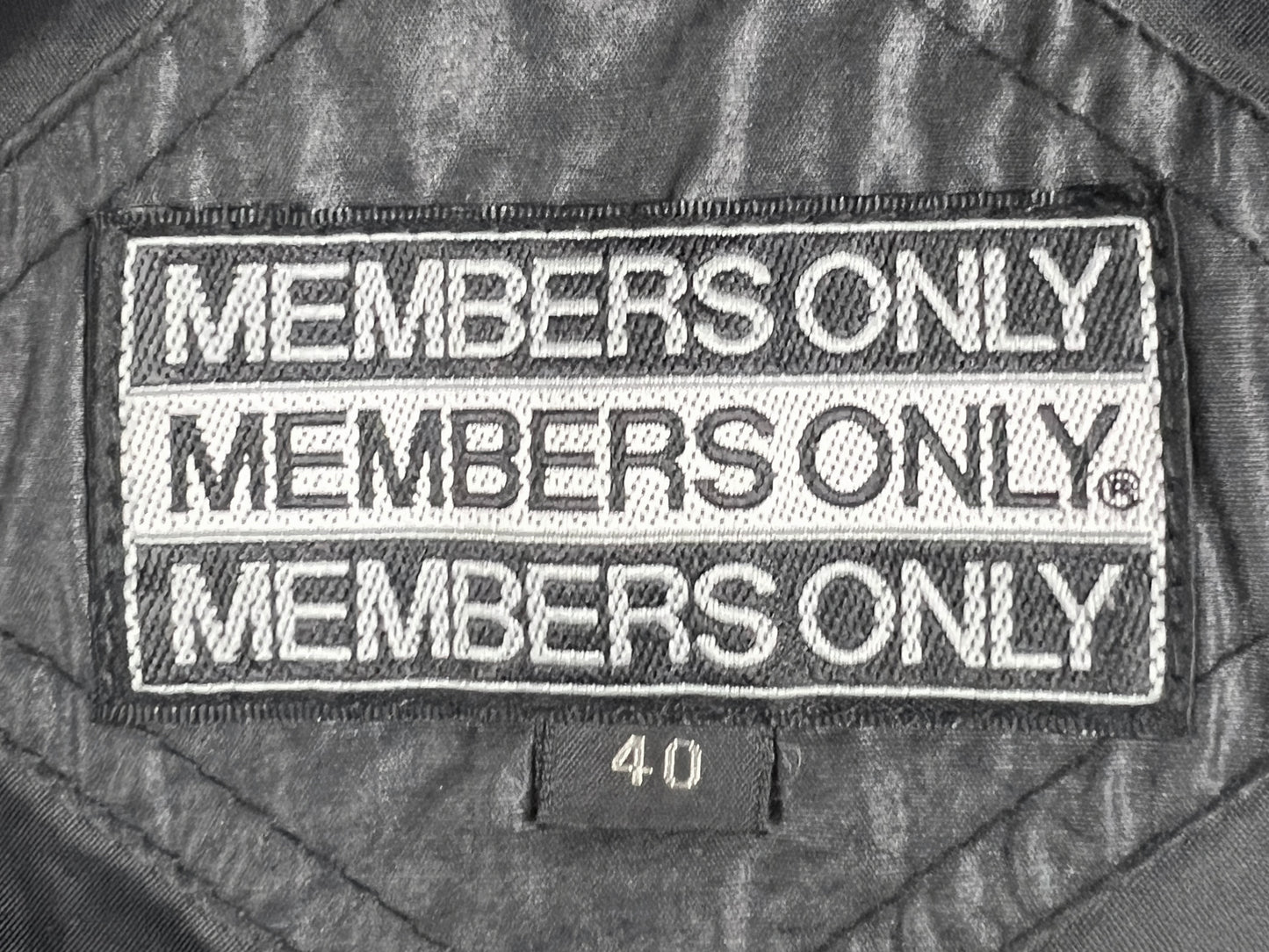 VTG MEMBERS ONLY JACKET