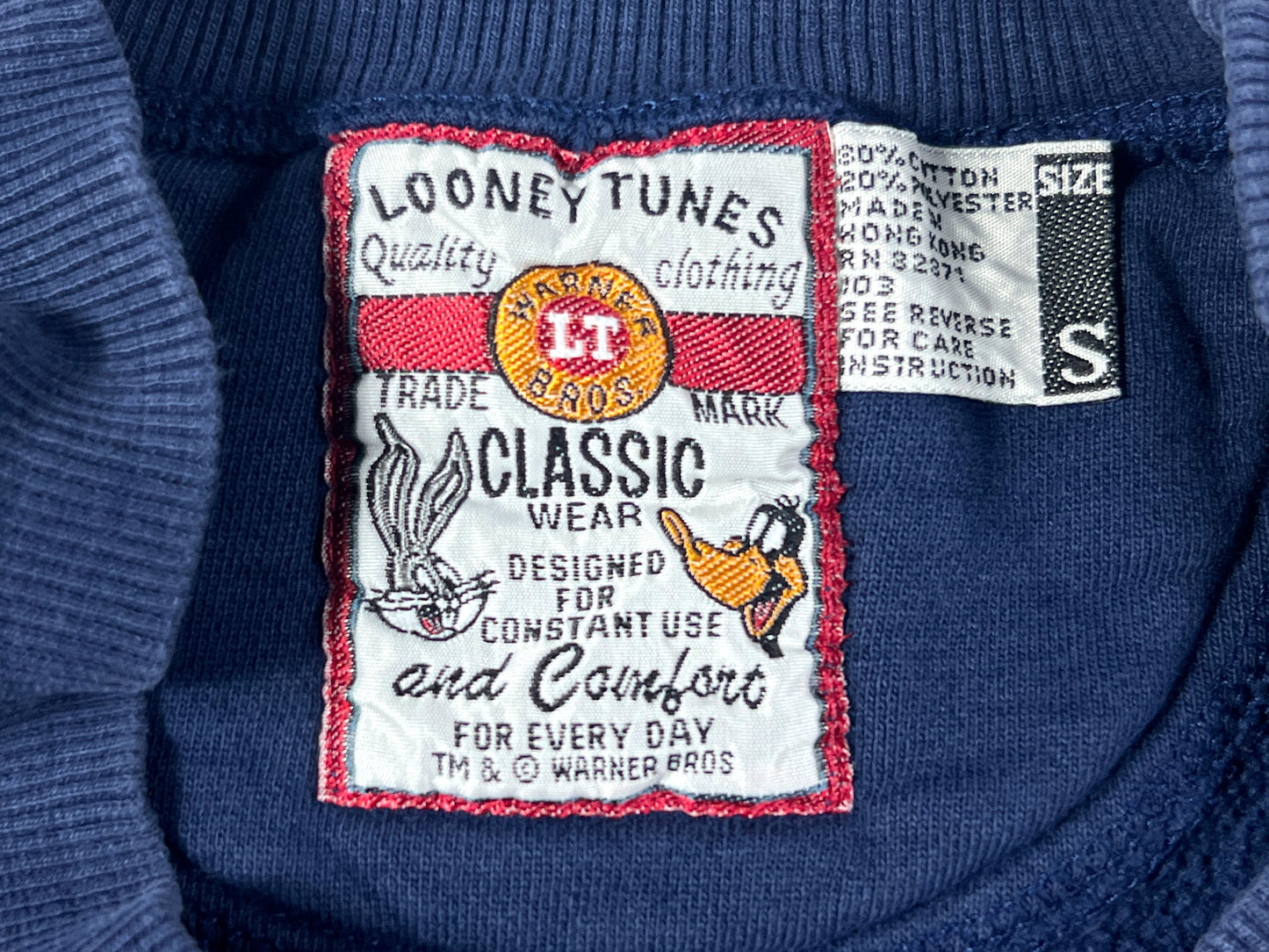 VTG MERRIE MELODIES LOONEY TUNES CREWNECK