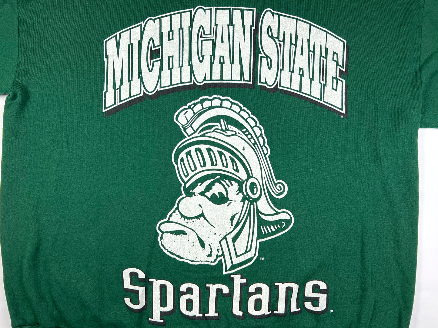 VTG '90S MICHIGAN STATE SPARTANS SWEATER