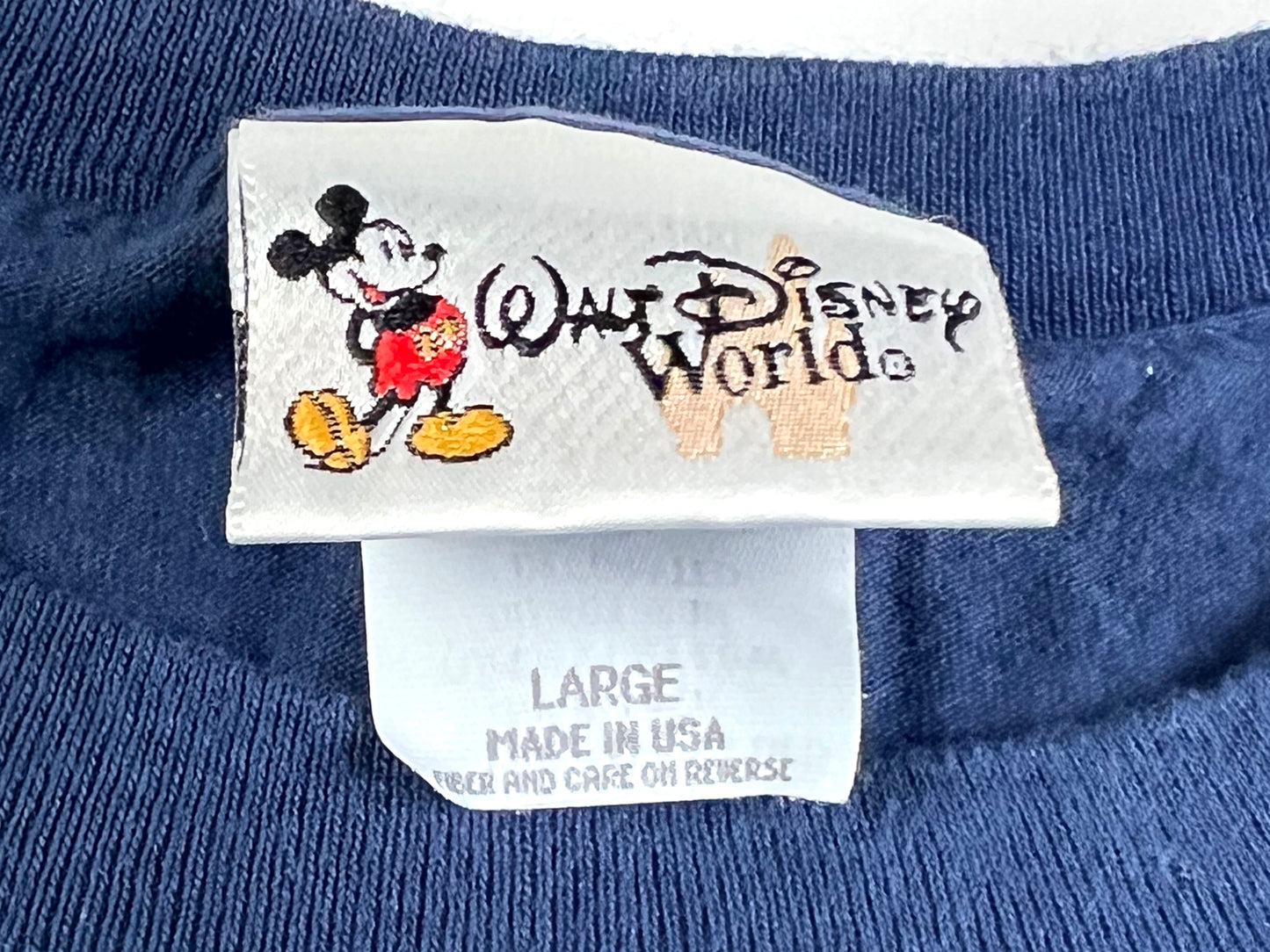 VTG '90S DISNEY WORLD MICKEY T-SHIRT