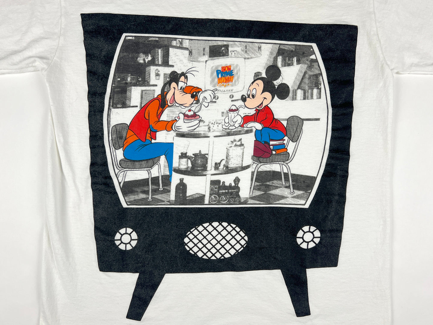 VTG MICKEY & GOOFY TV T-SHIRT