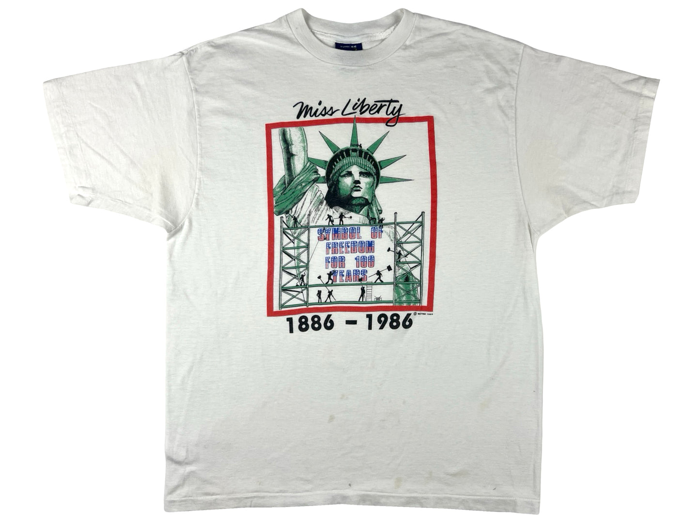 VTG '85 MISS LIBERTY T-SHIRT