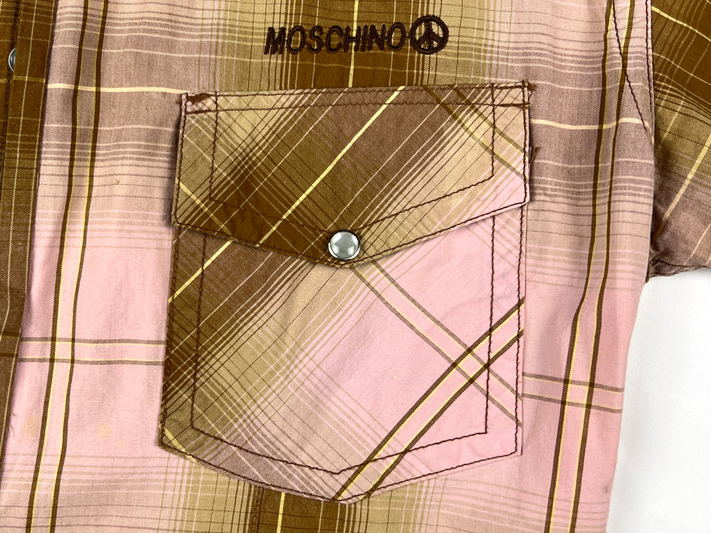 VTG MOSCHINO JEANS BUTTON UP SHIRT