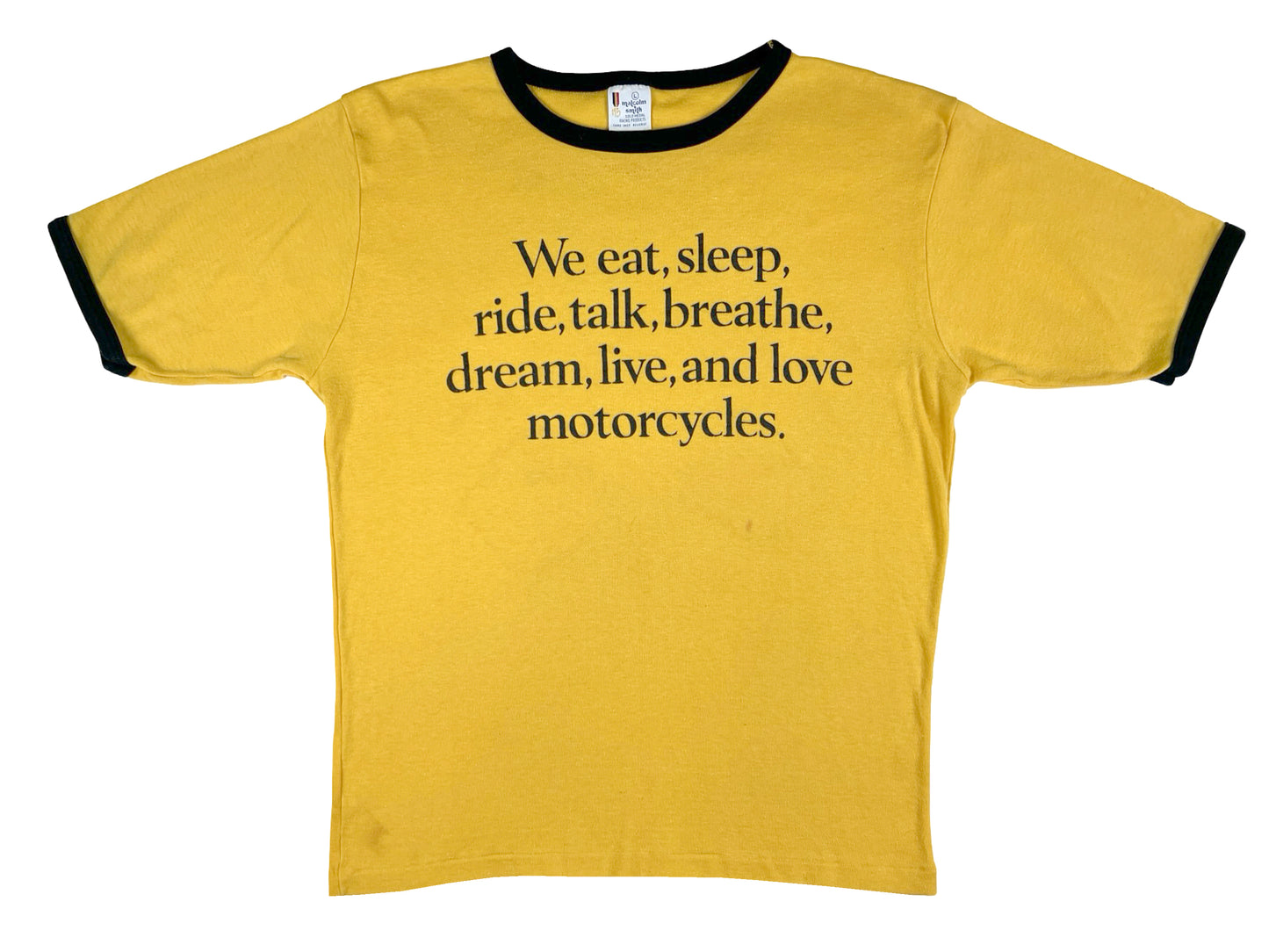 VTG MOTORCYCLES RINGER T-SHIRT