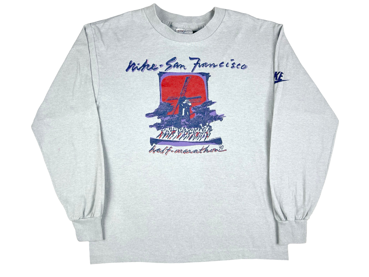 VTG '90 NIKE SAN FRANCISCO 1/2 MARATHON SHIRT