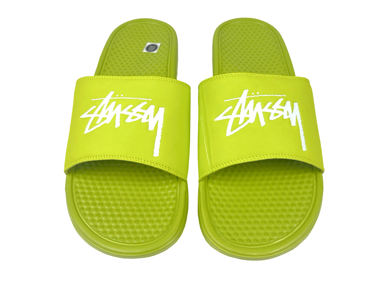 NIKE BENASSI x STUSSY SLIDE - VOLT