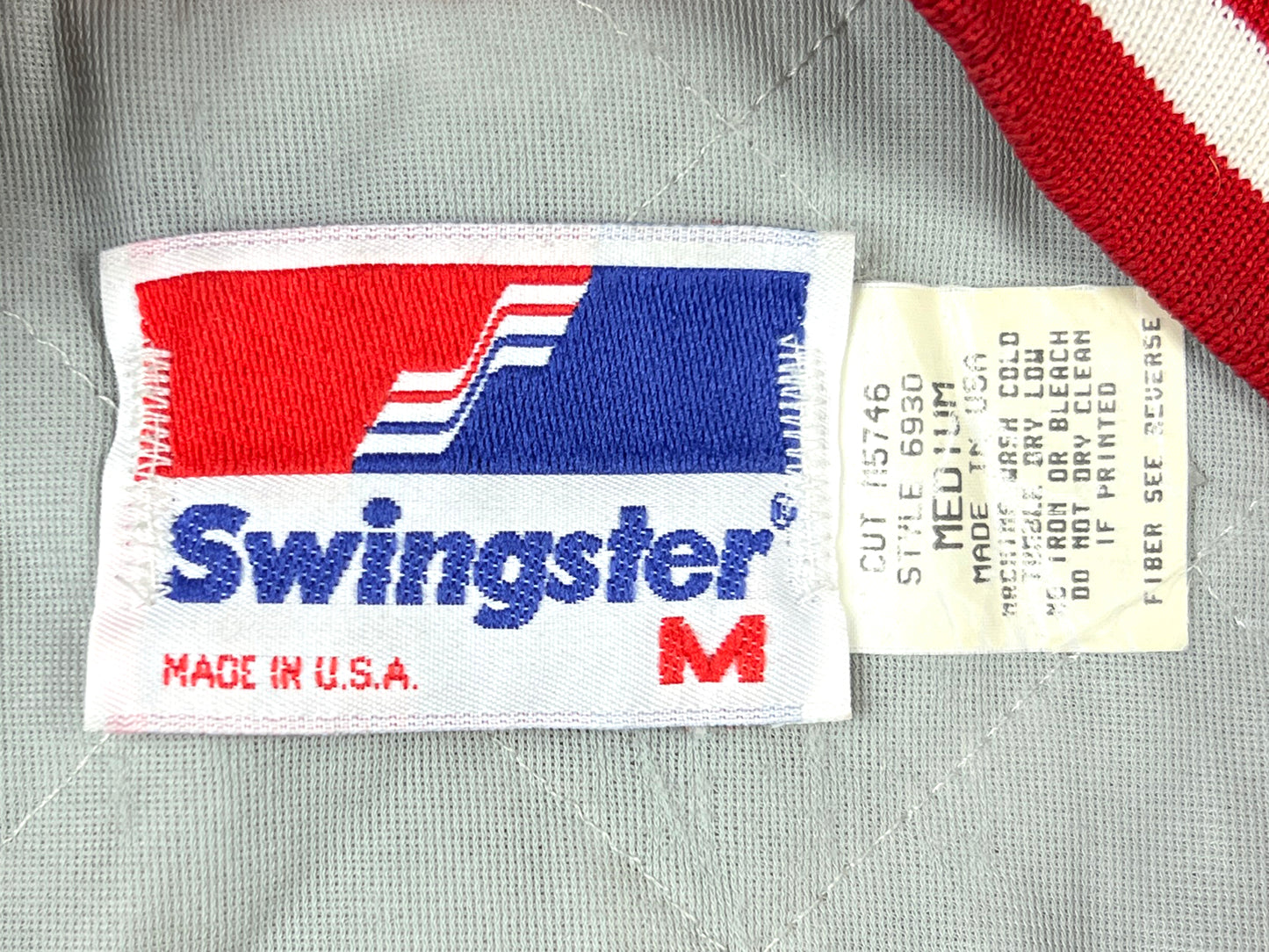 VTG SF 49ERS NYLON SWINGSTER JACKET