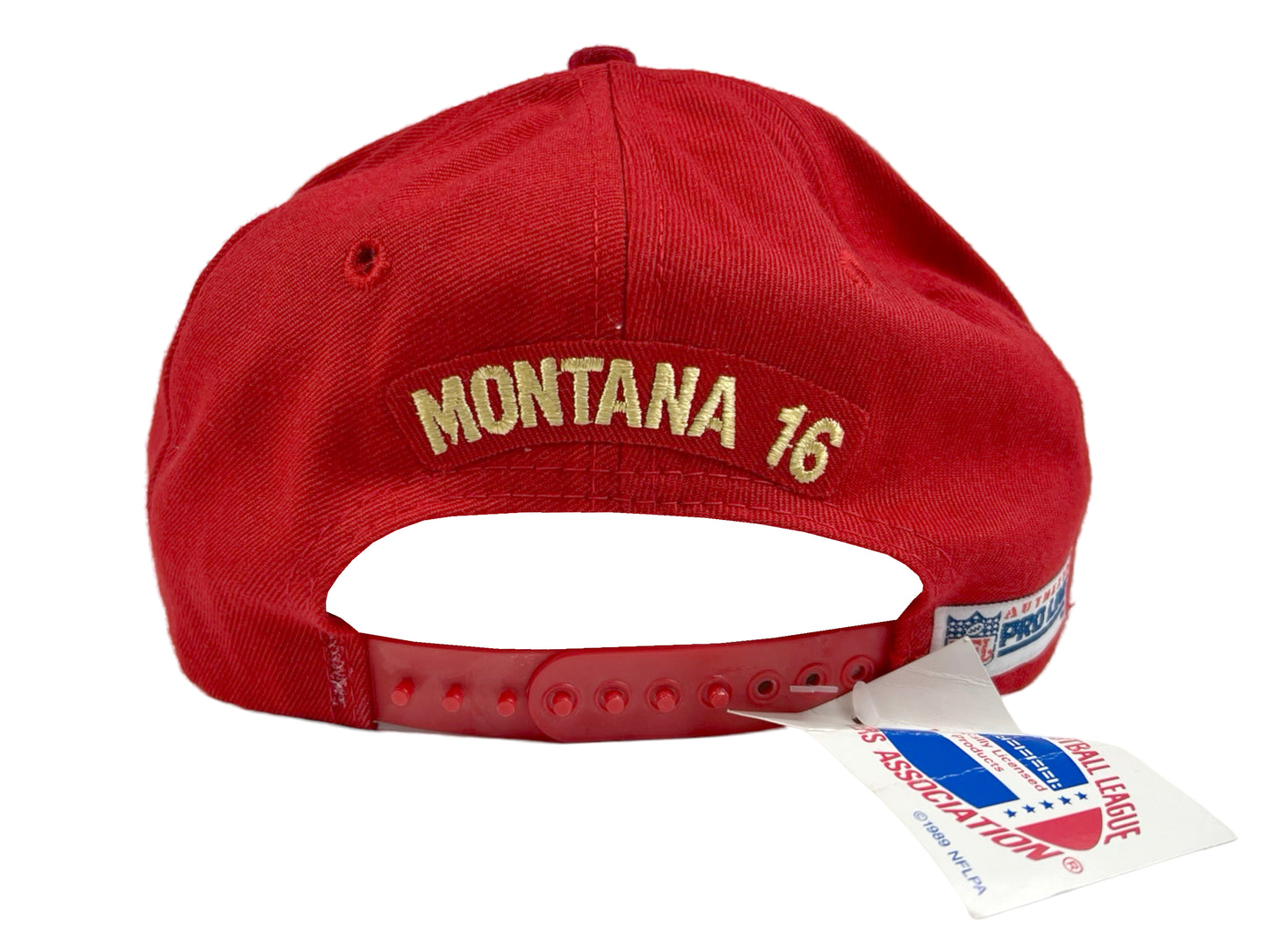 VTG '89 SF 49ERS JOE MONTANA HAT