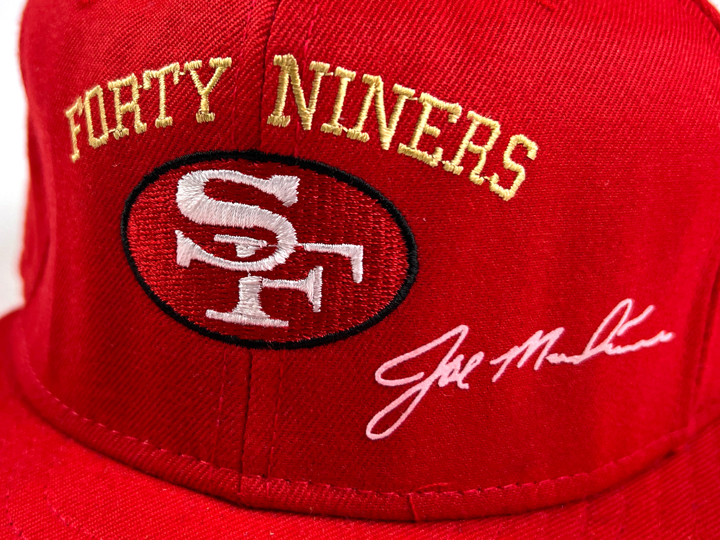VTG '89 SF 49ERS JOE MONTANA HAT