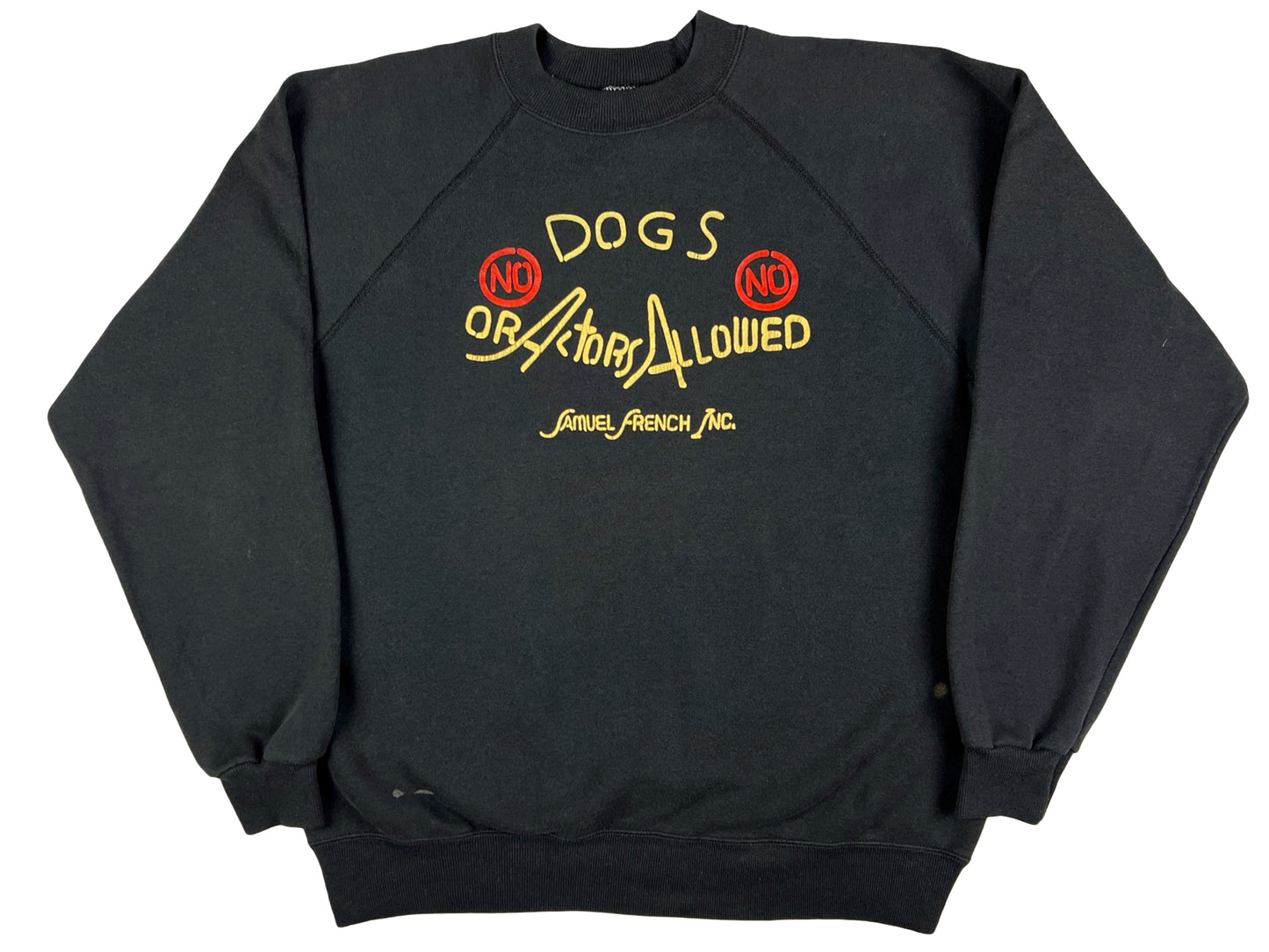 VTG '90S SAMUEL FRENCH INC. SWEATER