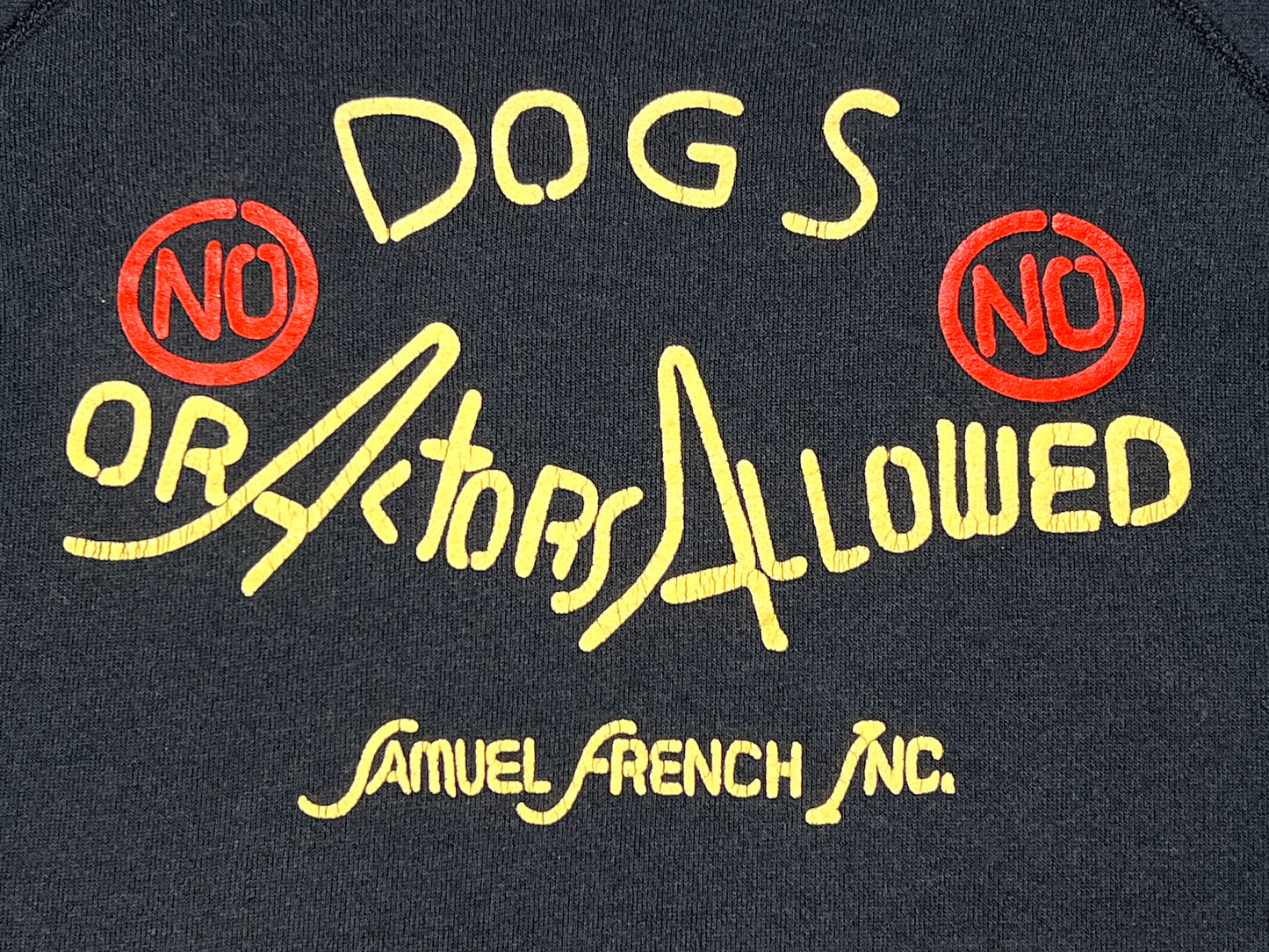 VTG '90S SAMUEL FRENCH INC. SWEATER