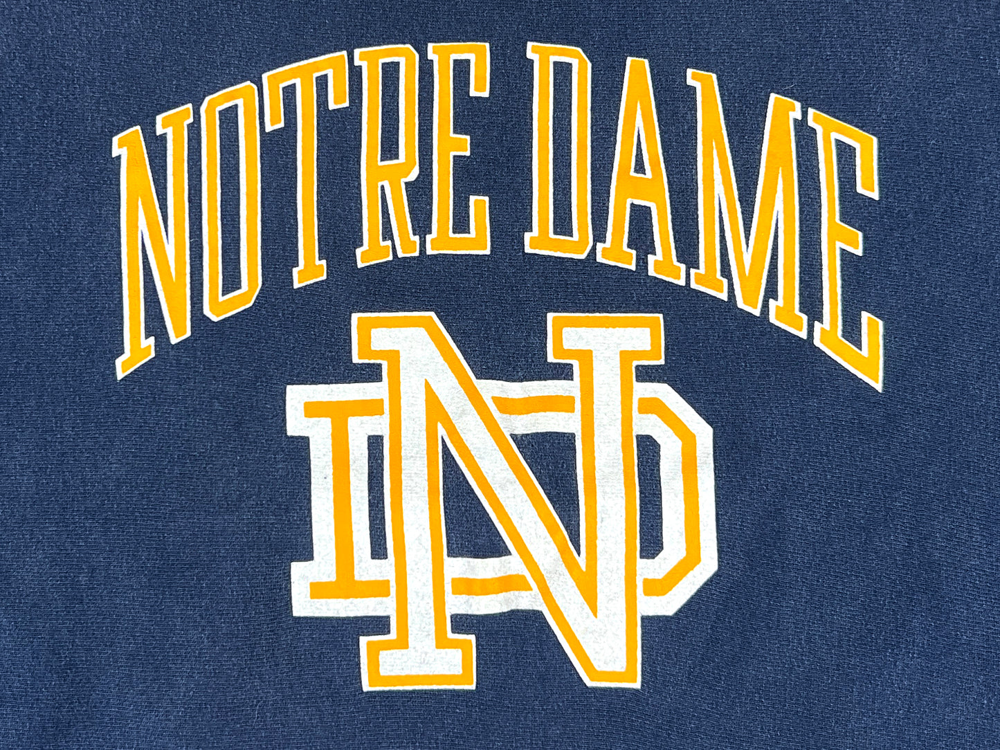 VTG UNIVERSITY OF NOTRE DAME CREWNECK