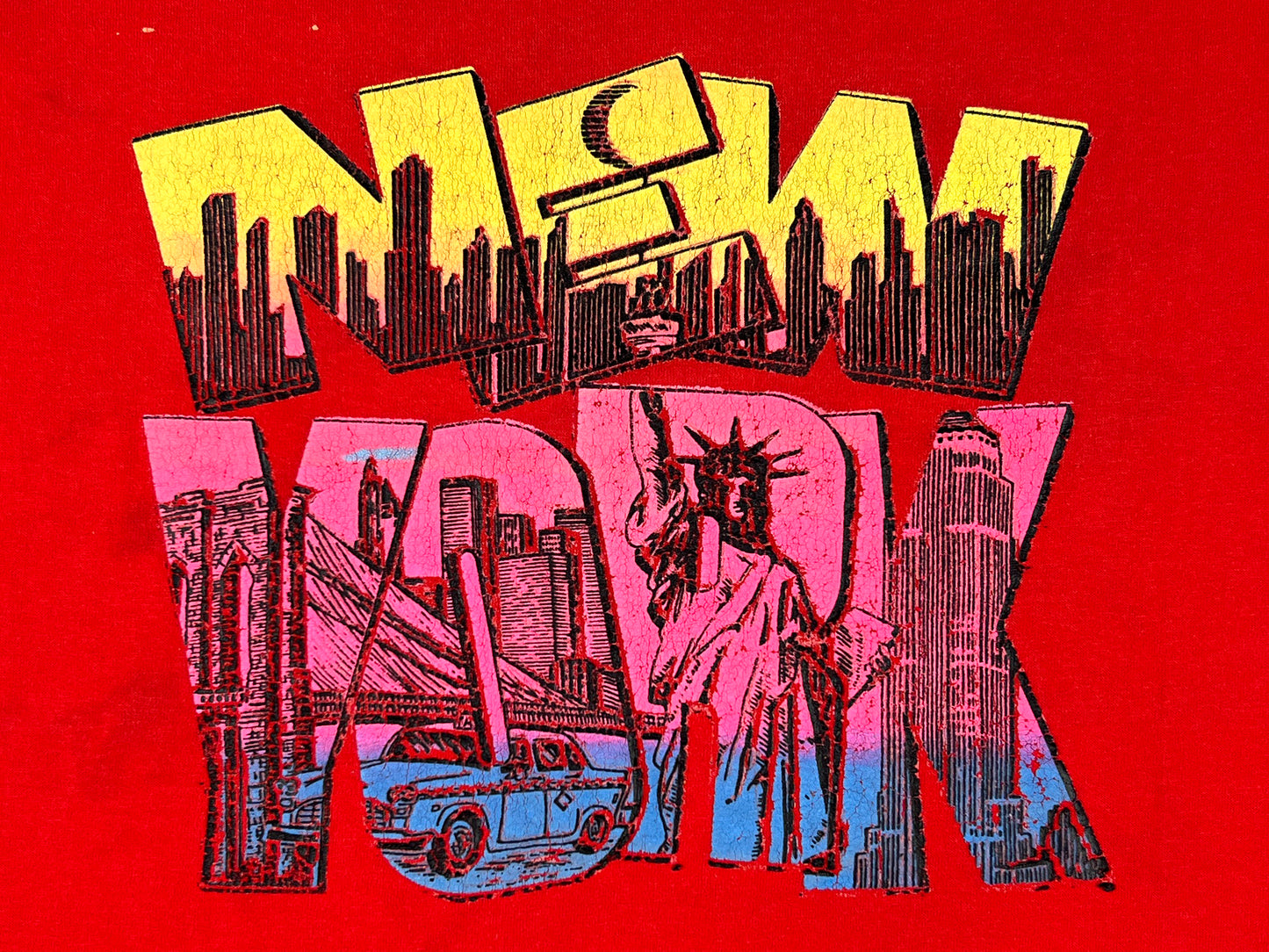 VTG NEW YORK GRAFFITI T-SHIRT