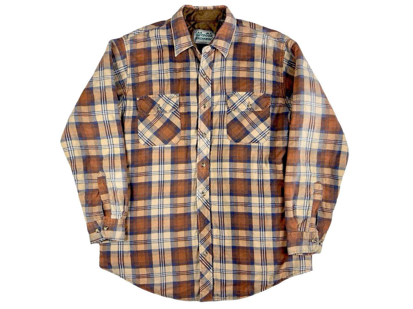 VTG OUTDOOR EXCHANGE LINED FLANNEL SHIRT