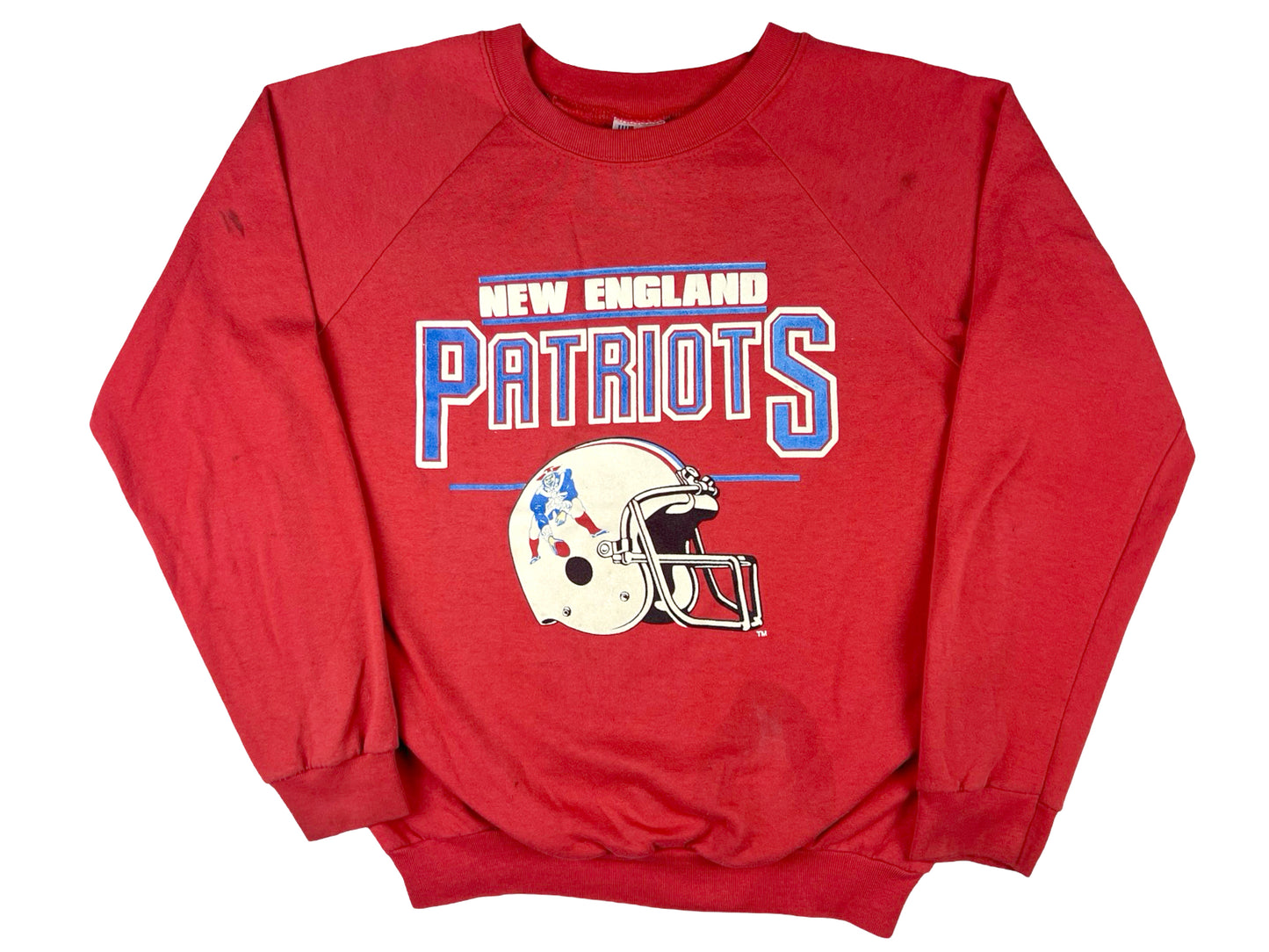 VTG 80'S NEW ENGLAND PATRIOTS CREWNECK