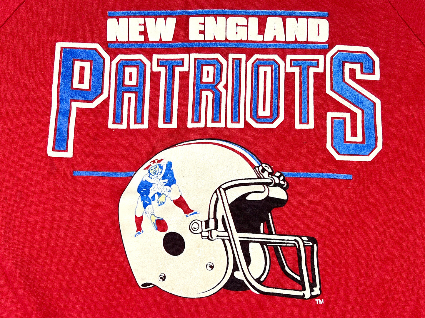 VTG 80'S NEW ENGLAND PATRIOTS CREWNECK