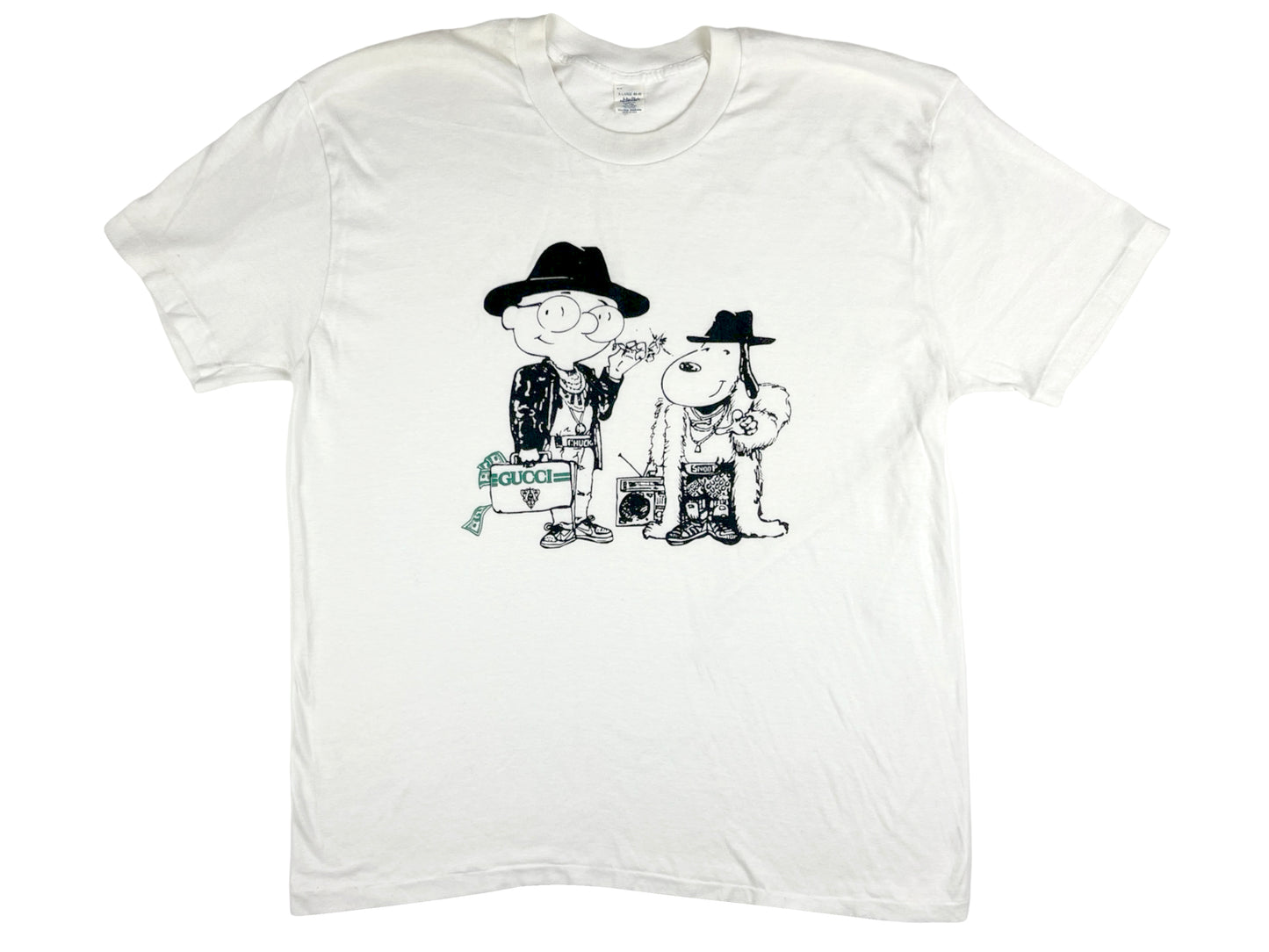 VTG SNOOPY & CHUCK T-SHIRT
