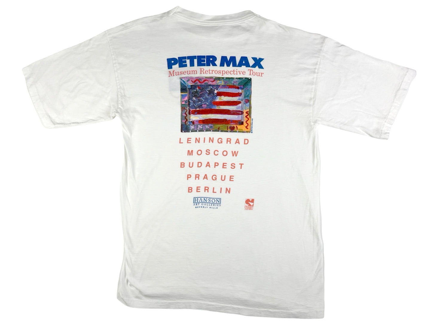 VTG '91 PETER MAX TOUR CREW T-SHIRT