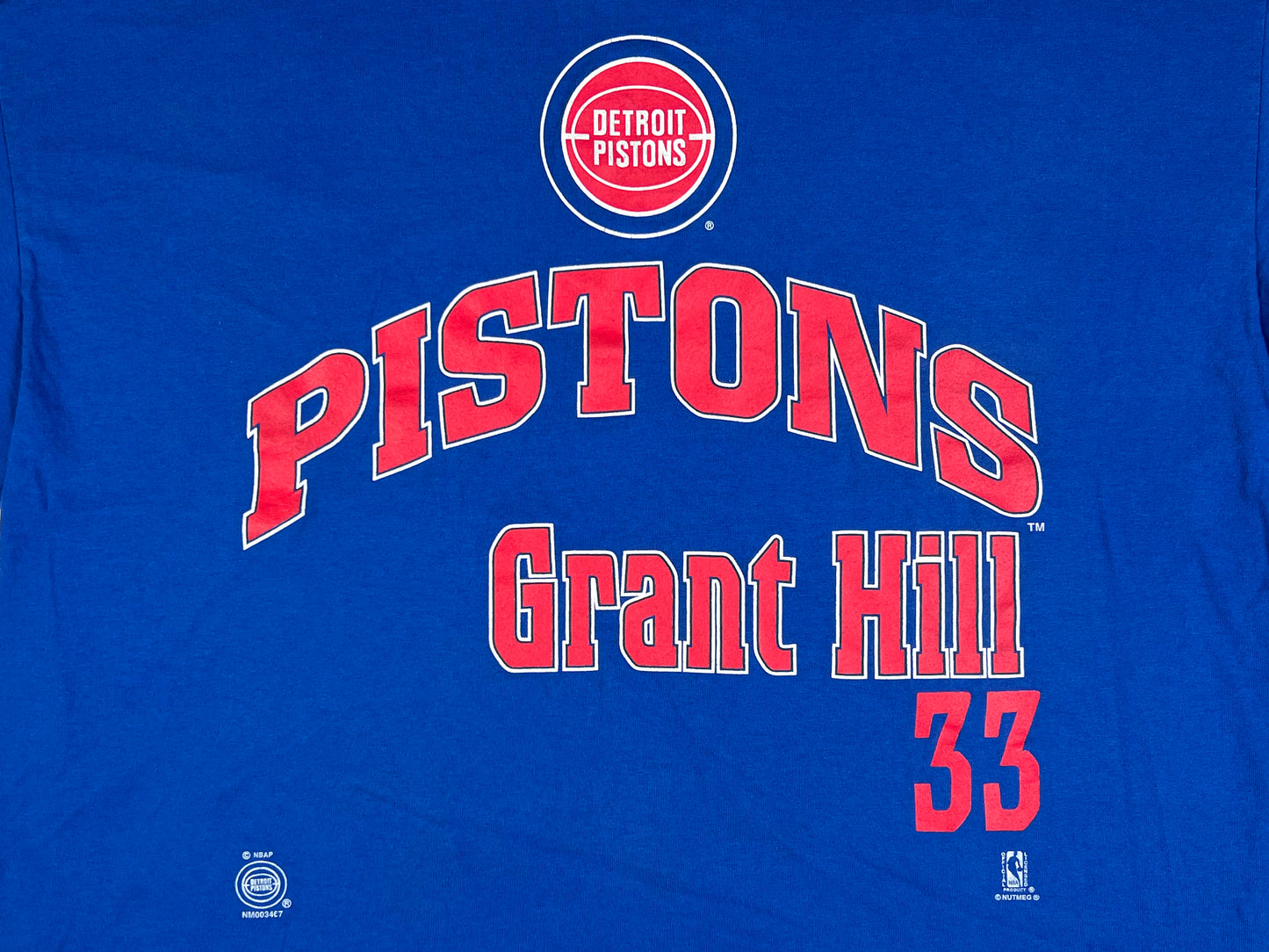 VTG '90S DETROIT PISTONS HILL T-SHIRT