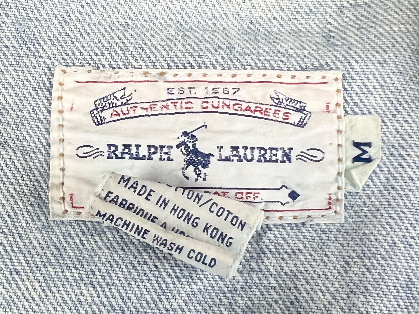 VTG POLO RL INDIAN HEAD DENIM JACKET