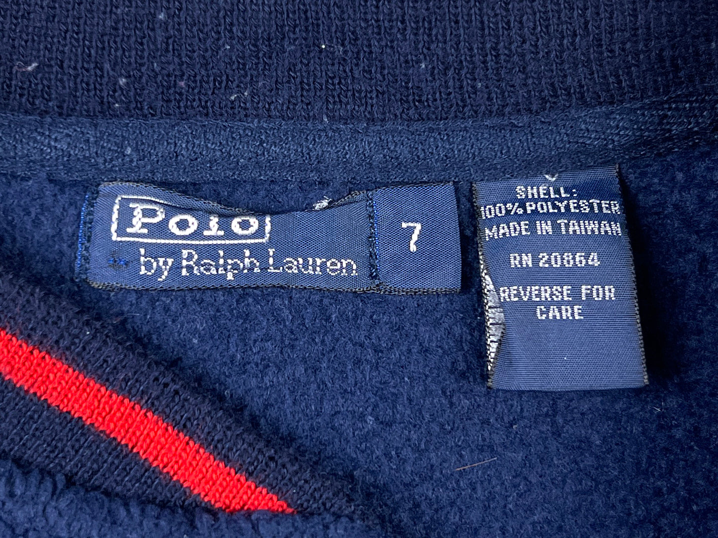 VTG KIDS POLO RALPH LAUREN FLEECE JACKET