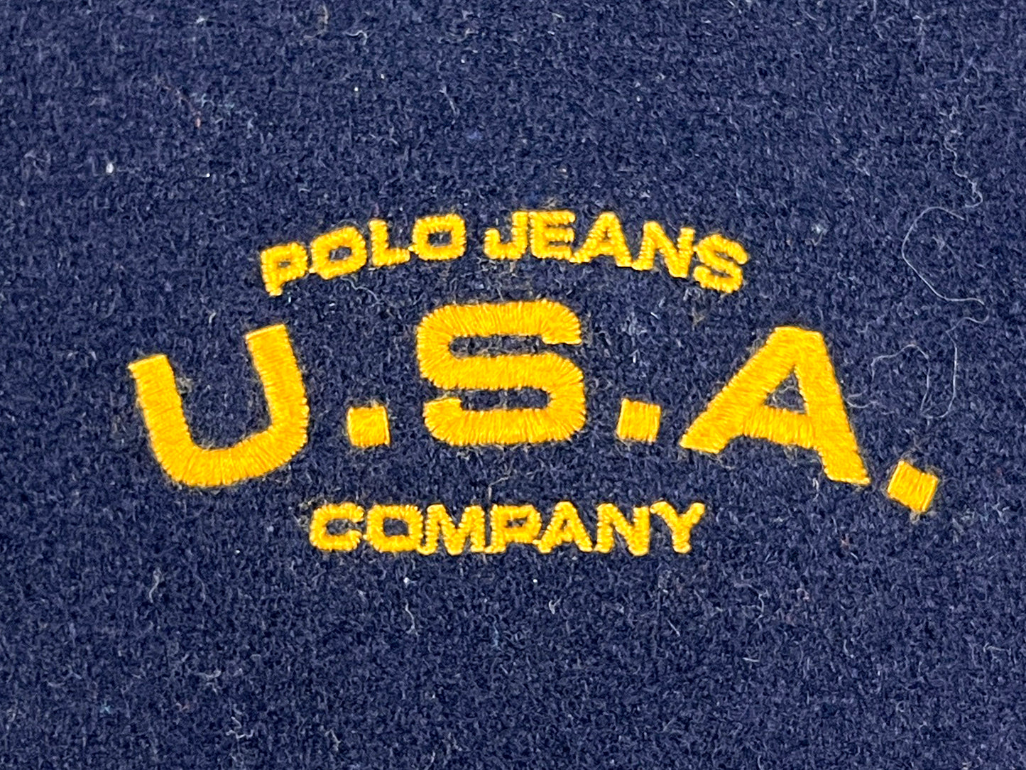 VTG POLO JEANS CO USA WOOL JACKET