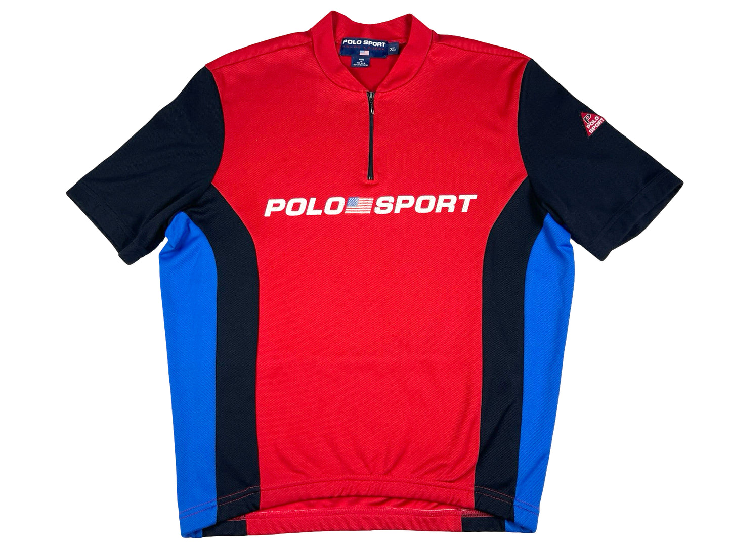 VTG '80s POLO SPORT CYCLING JERSEY