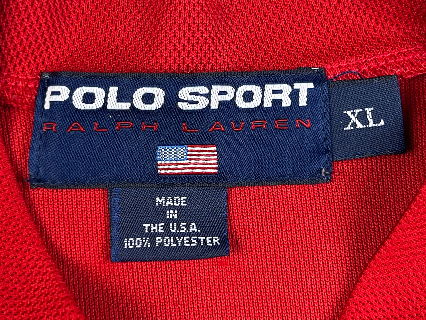 VTG '80s POLO SPORT CYCLING JERSEY