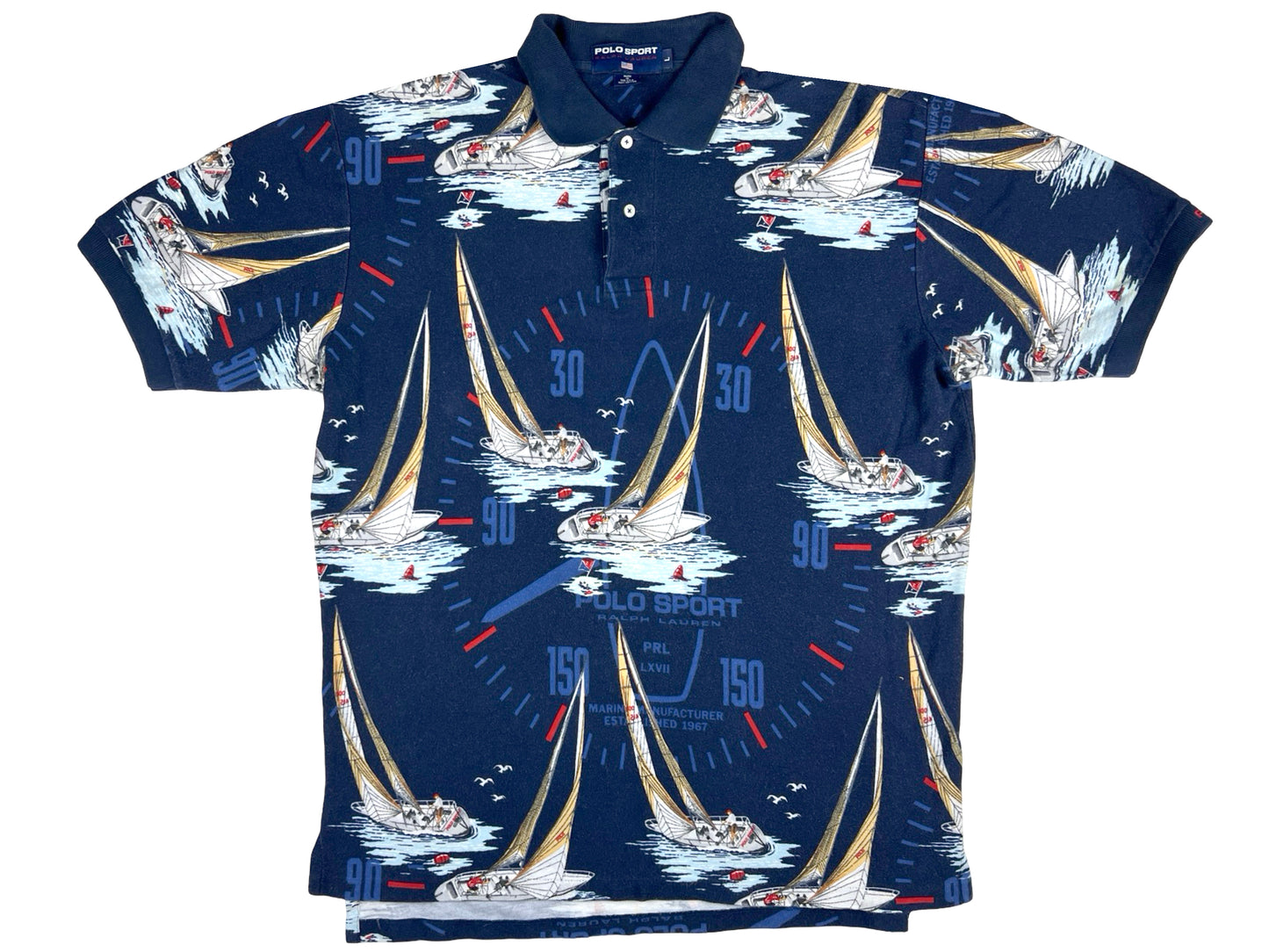 VTG POLO SPORT SAILING SHIRT