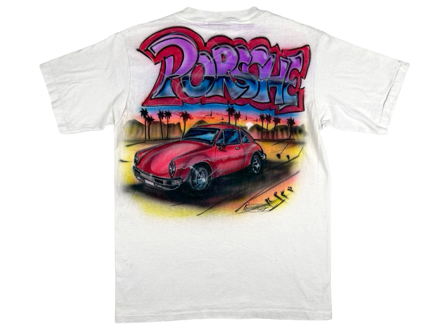 VTG PORSCHE AIR BRUSHED T-SHIRT