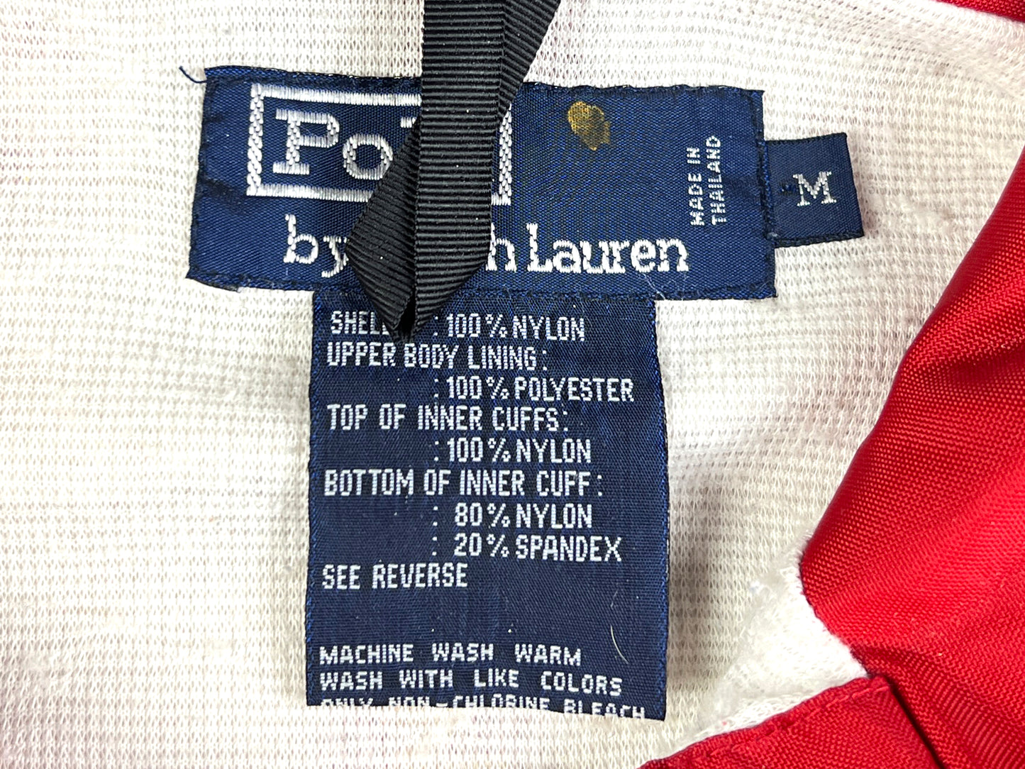 VTG POLO RALPH LAUREN PORSCHE PATCH JACKET