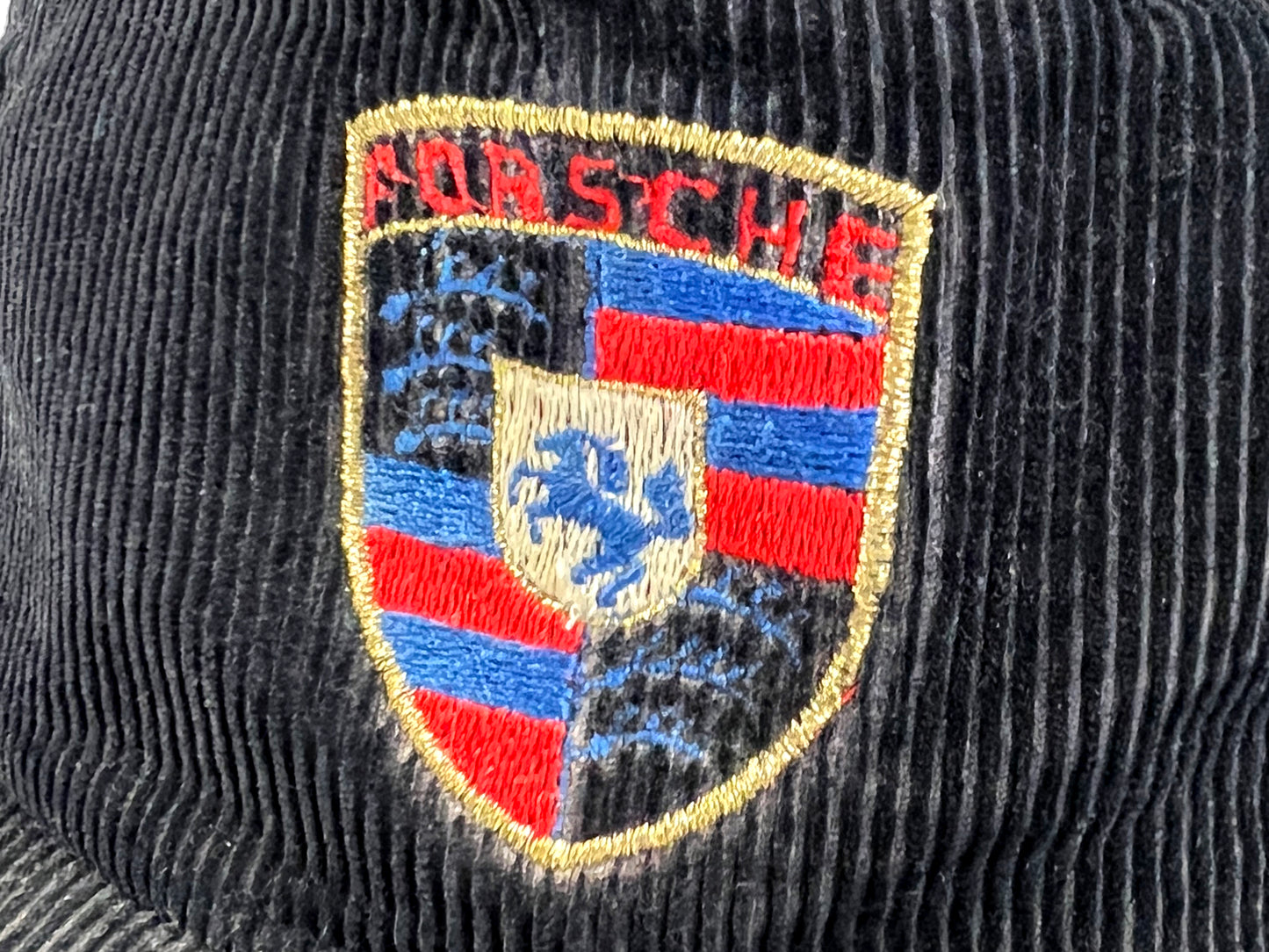 VTG PORSCHE CORDUROY HAT